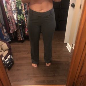 Larry Levine Gray Work Pants